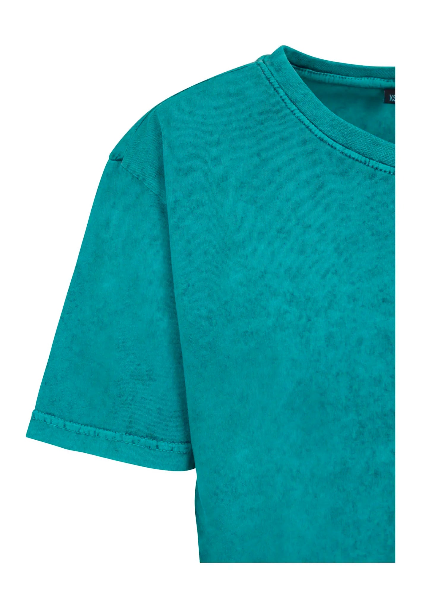 all-groups Women's Acid Washed Cropped Tee