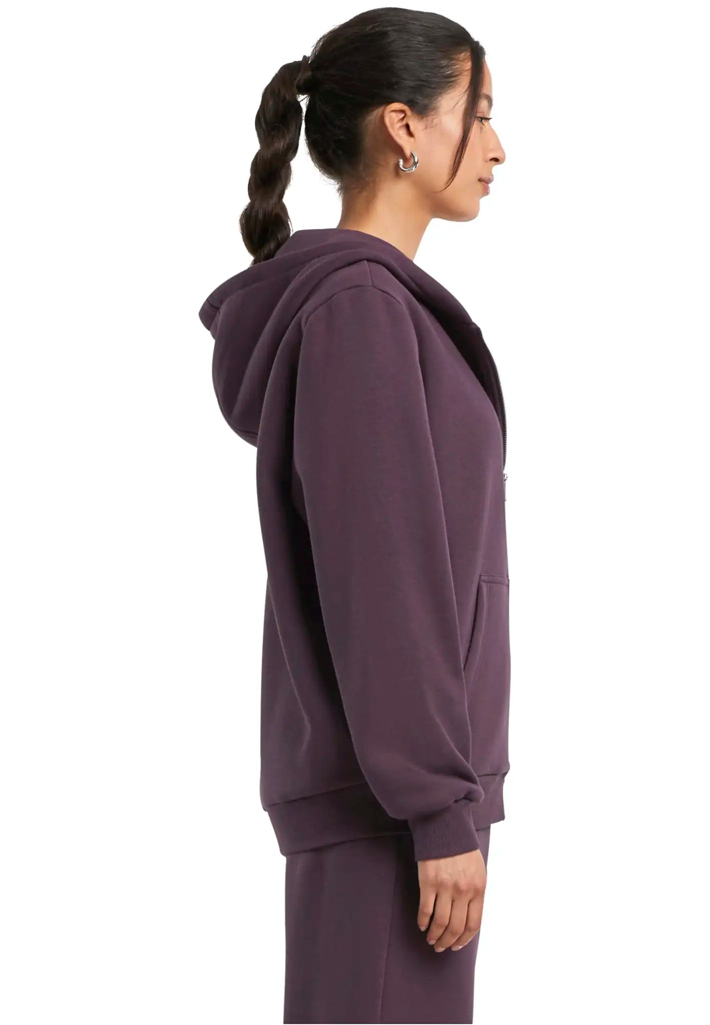 all-groups Women's Fluffy Zip Hoodie