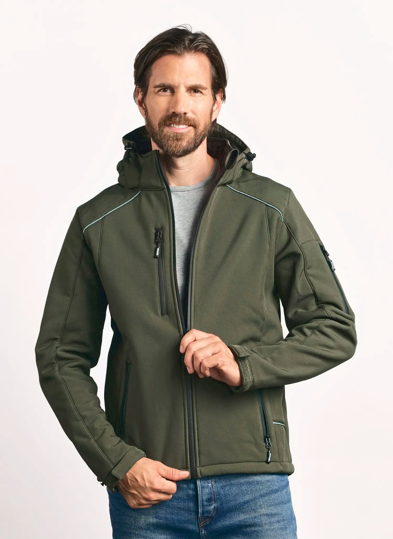 all-groups Men's Warm Softshell Jacket