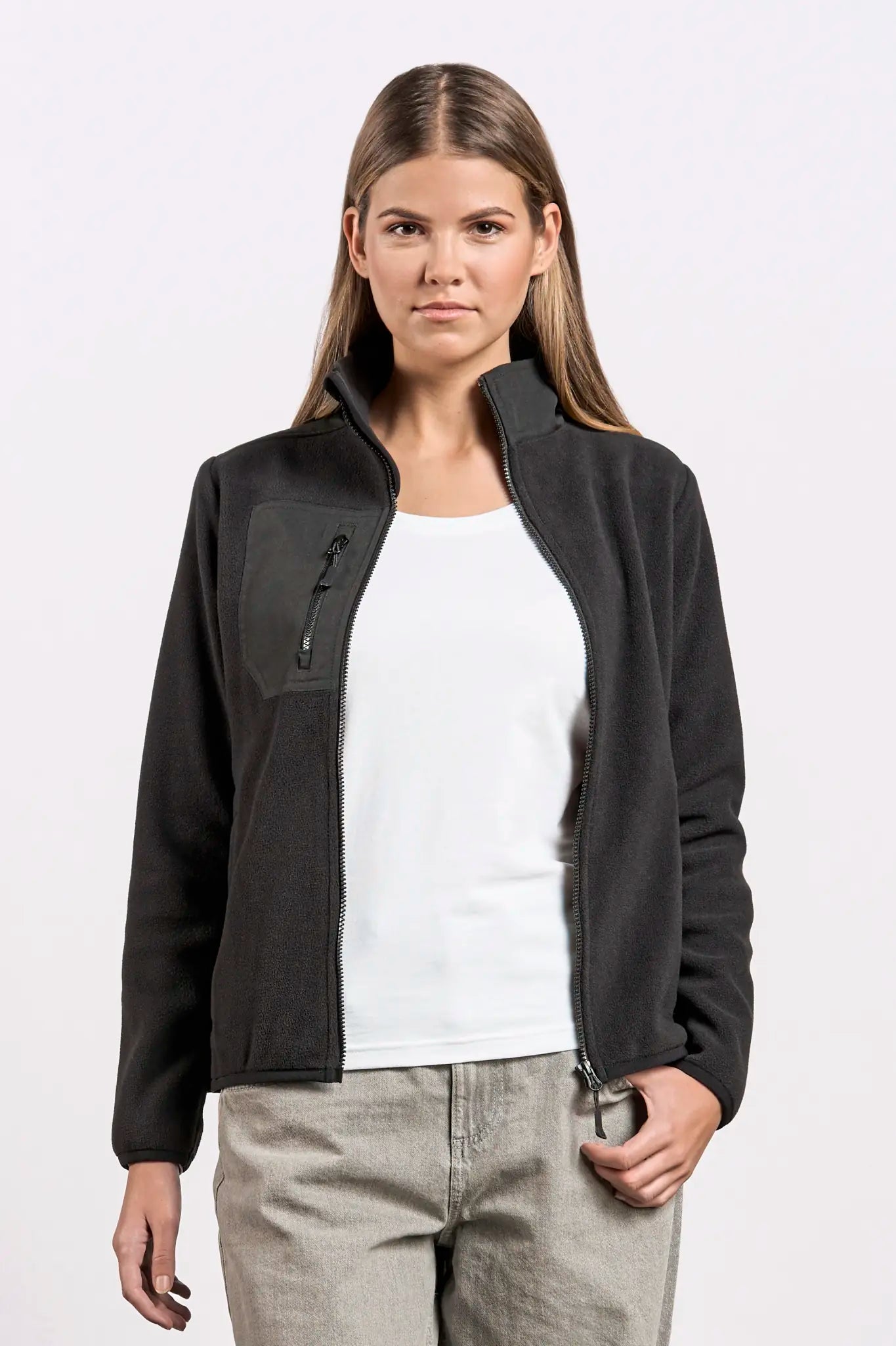 all-groups Women's Canvas Fleece Jacket