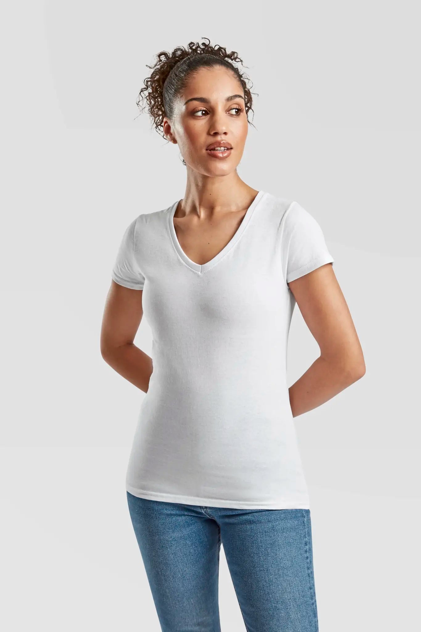 all-groups Women's Valueweight V Neck T