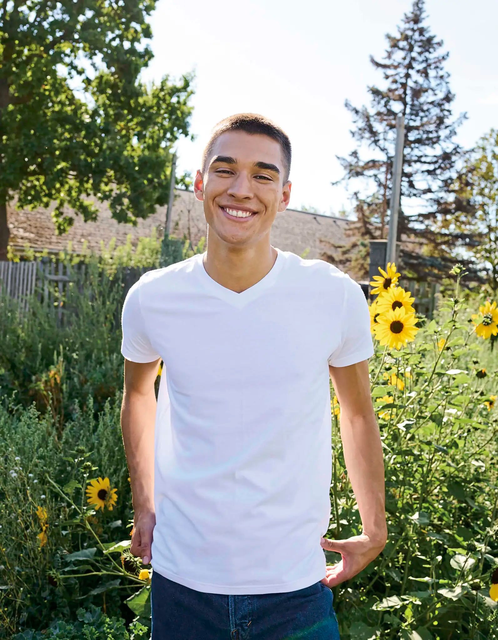 all-groups Men's V Neck T-Shirt