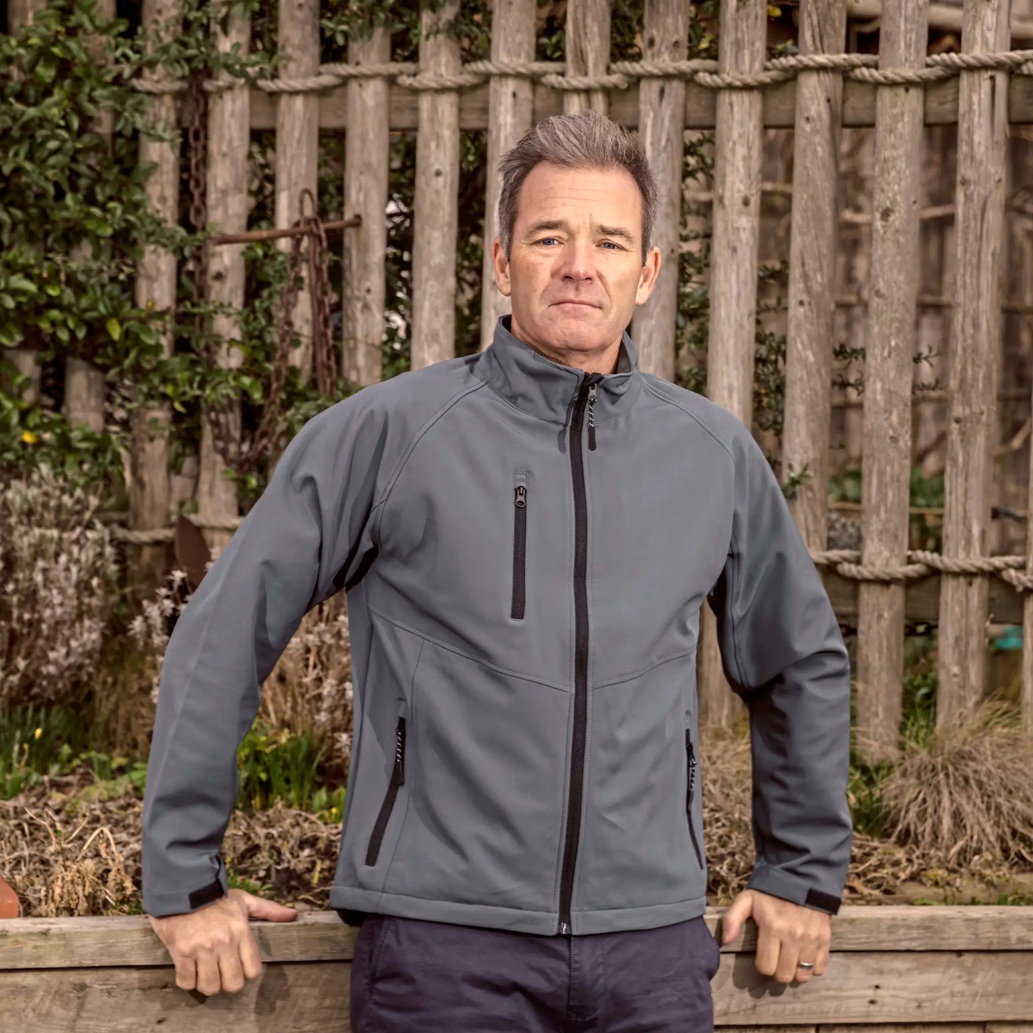 all-groups Men's Base Layer Soft Shell Jacket