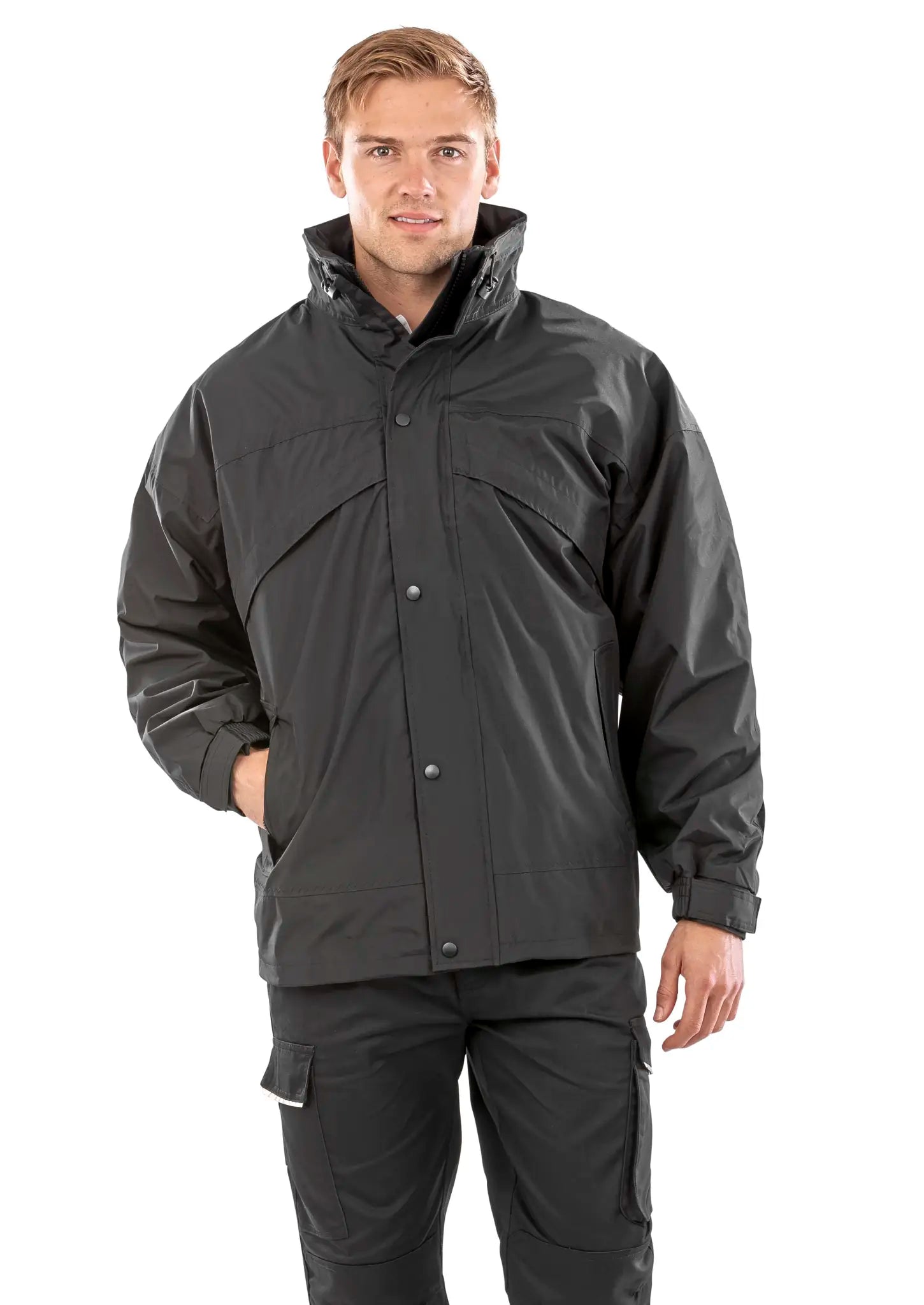 all-groups Men's 3 in 1 Zip Clip Jacket