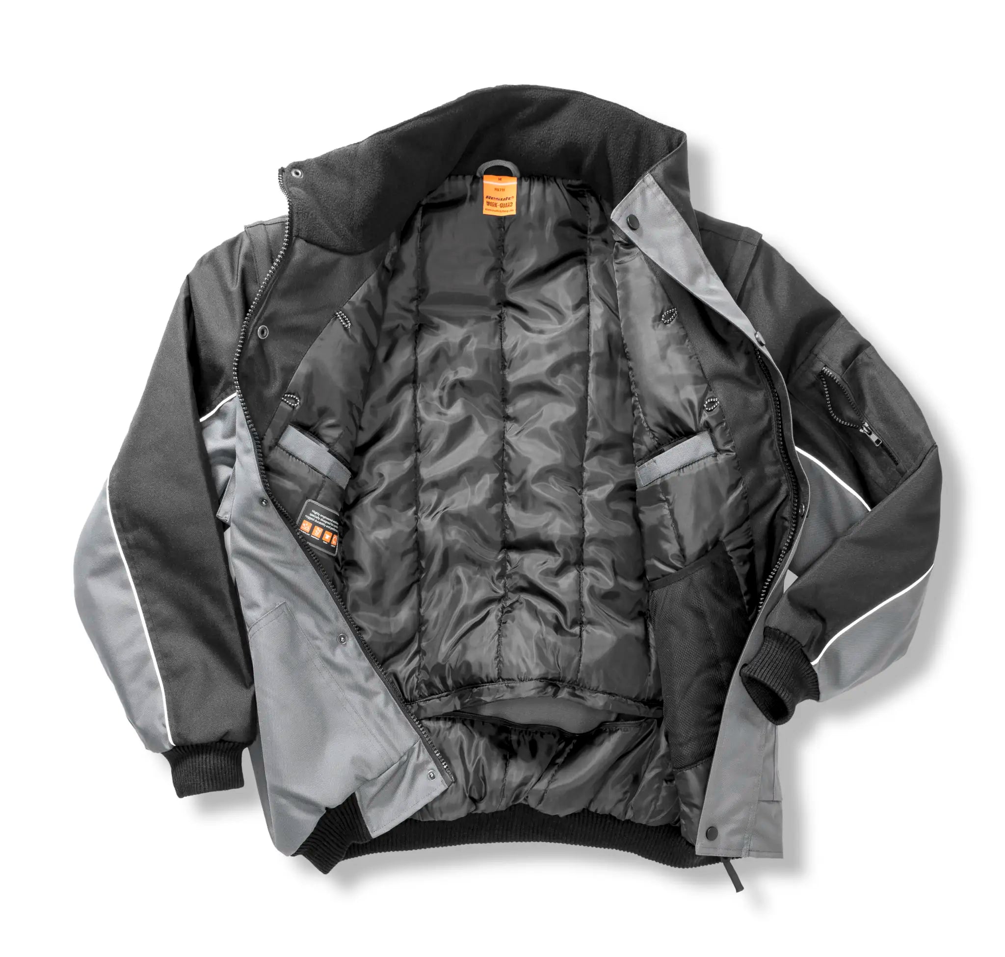 all-groups Men's Zip Sleeve Heavy Duty Jacket