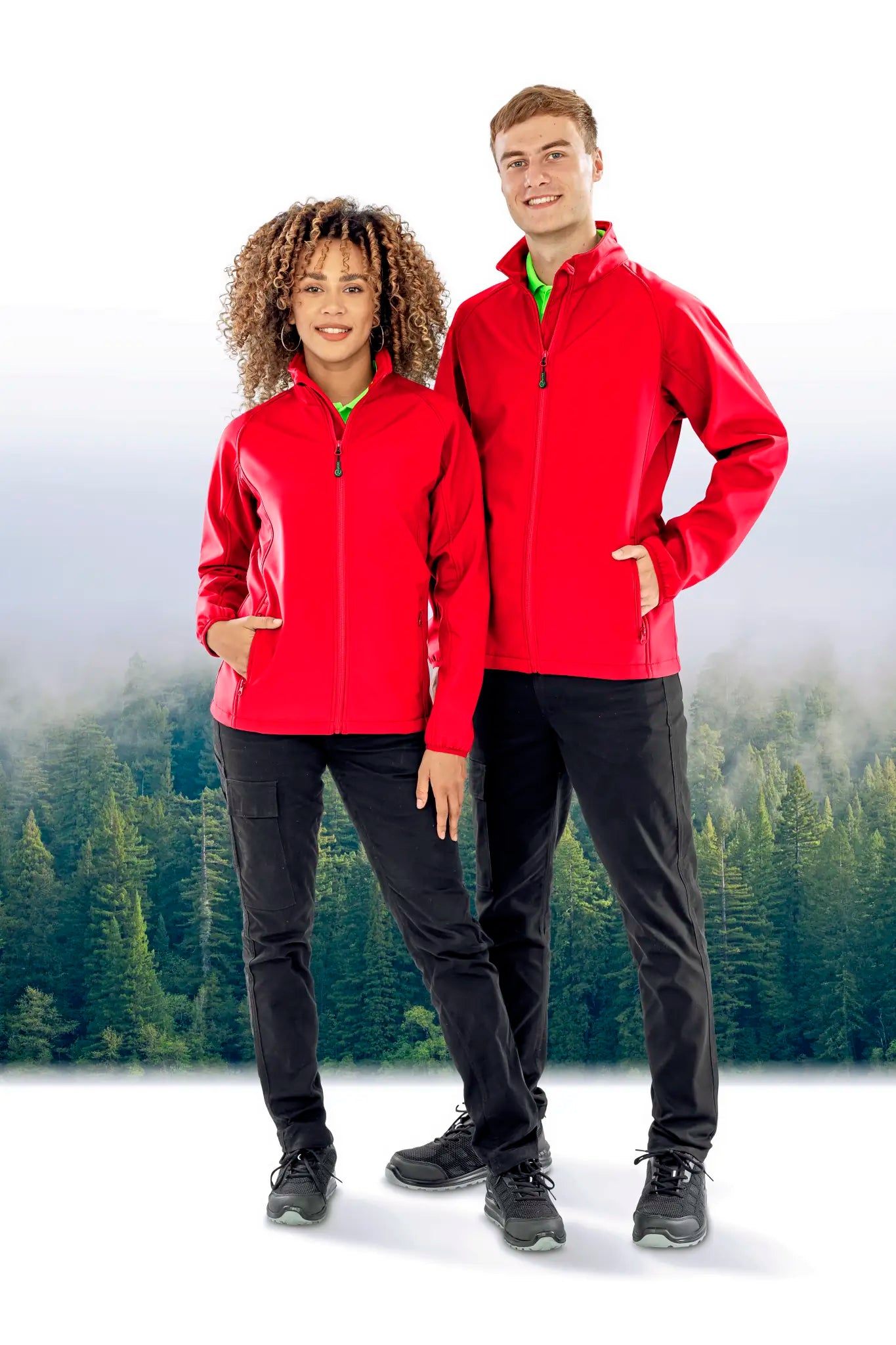all-groups Men's Recycled 2 Layer Softshell Jacket