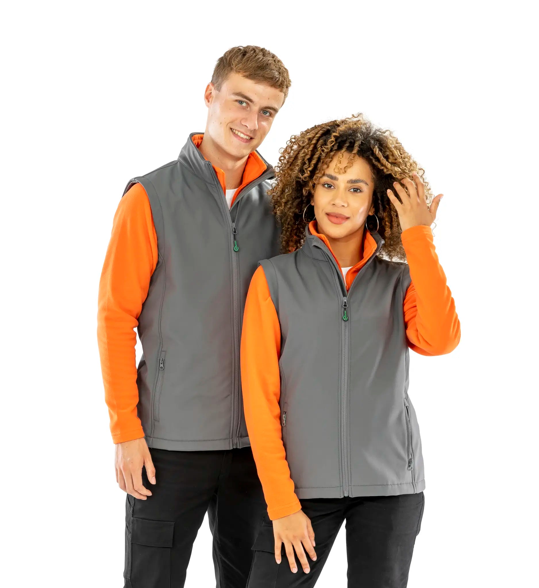 all-groups Men's Recycled 2 Layer Softshell Bodywarmer
