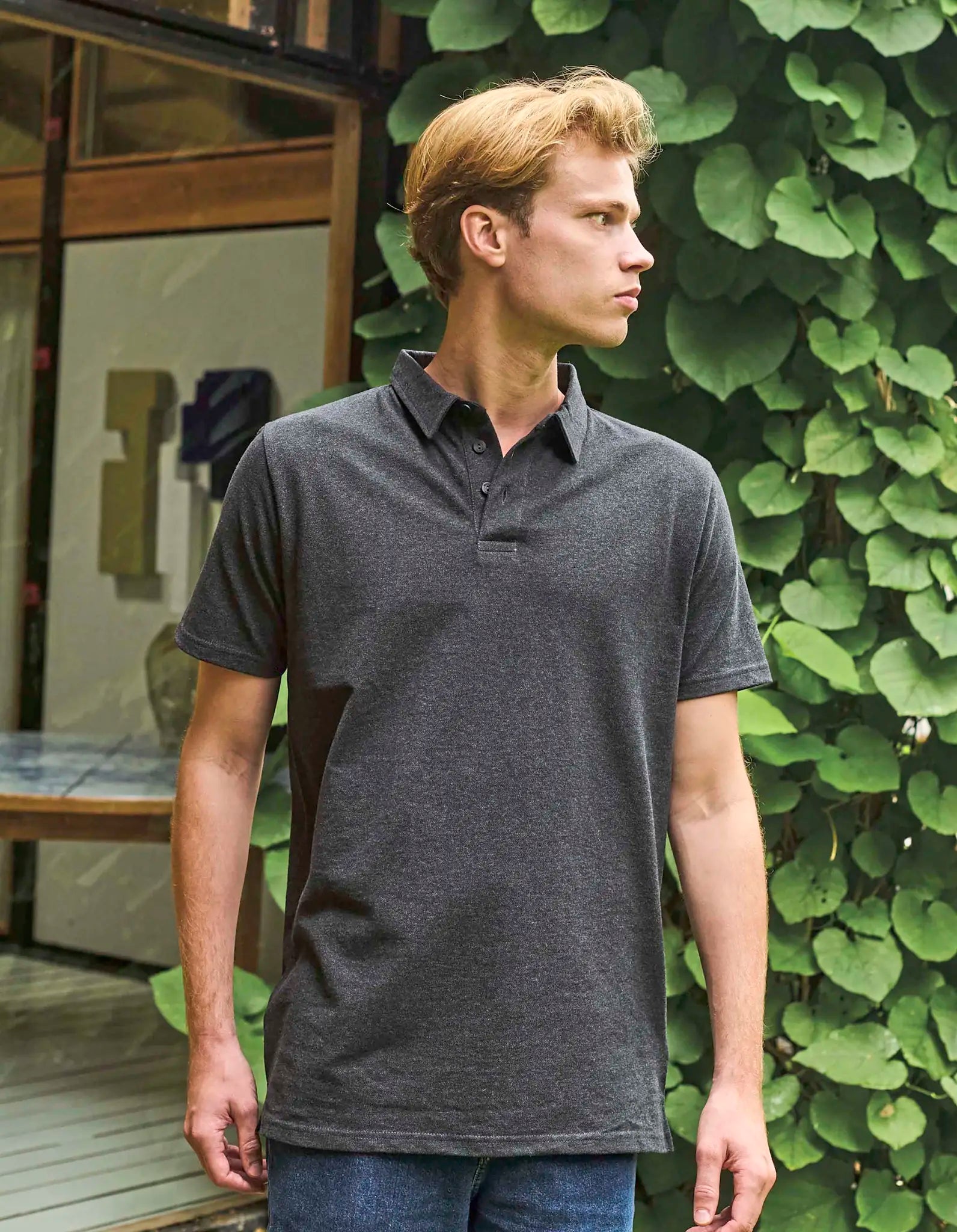 all-groups Men's Recycled Cotton Polo