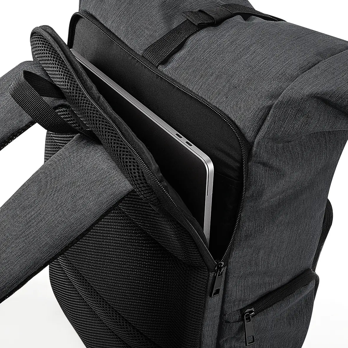 all-groups Q Tech Charge Roll Top Backpack