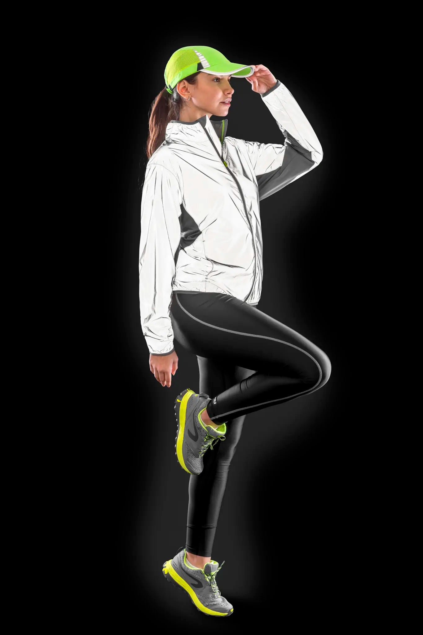 all-groups Men's Luxe Reflectex Hi Vis Jacket