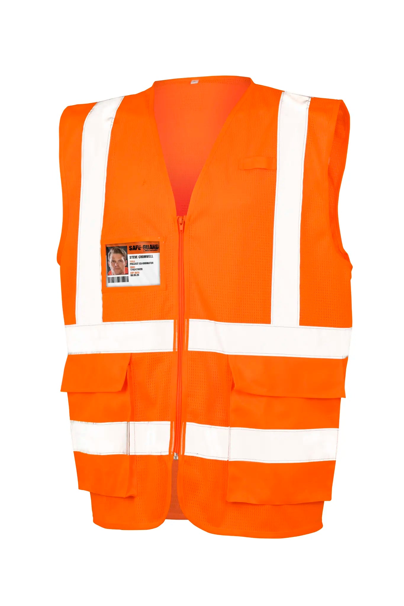 all-groups Unisex Executive Cool Mesh Safety Vest