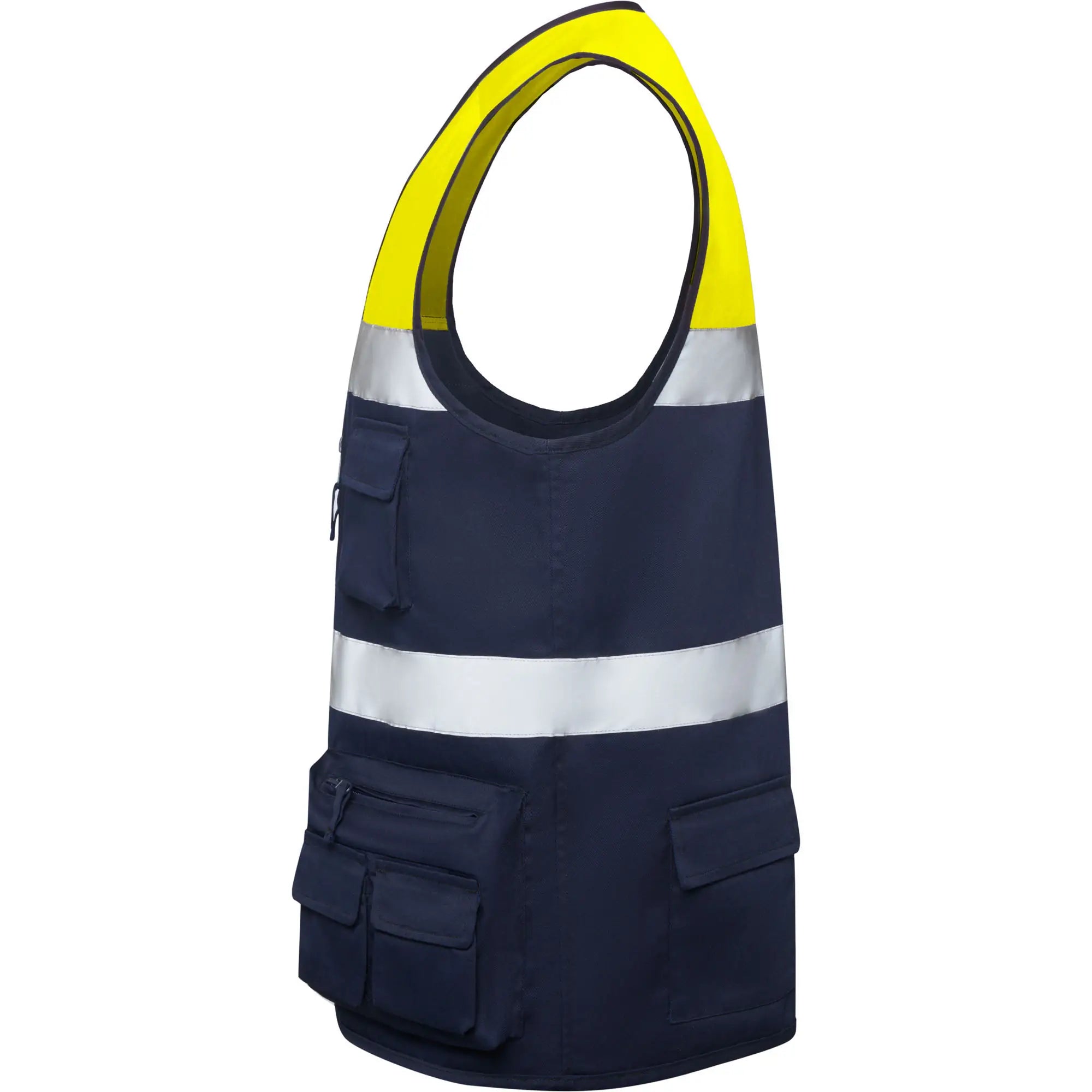 all-groups Men's High visibility Multi Pocket Vest Beta