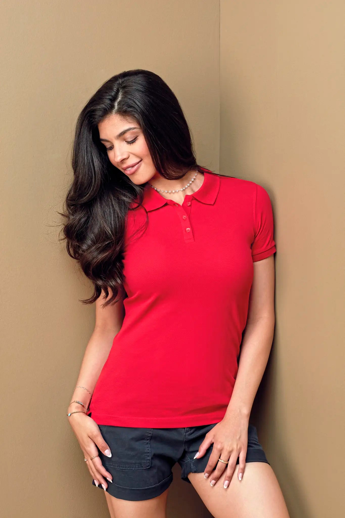 all-groups Women's Stretch Polo