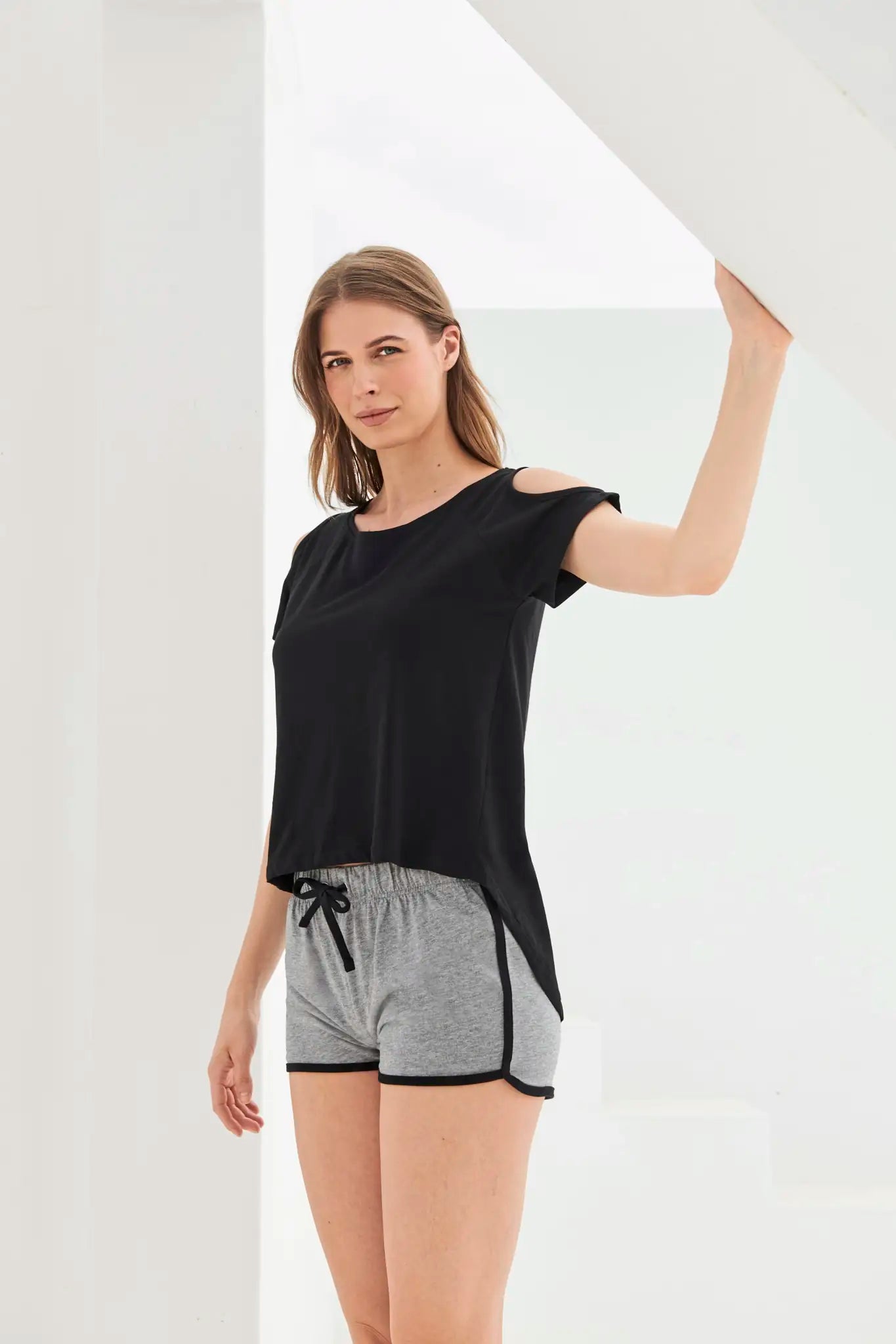 all-groups Women's Drop Tail T