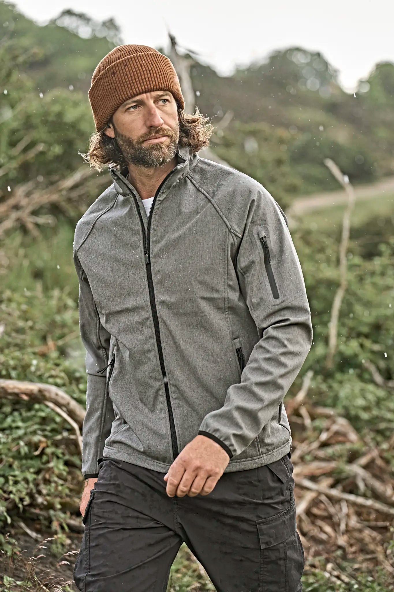 all-groups Men's Lightweight Performance Softshell Jacket