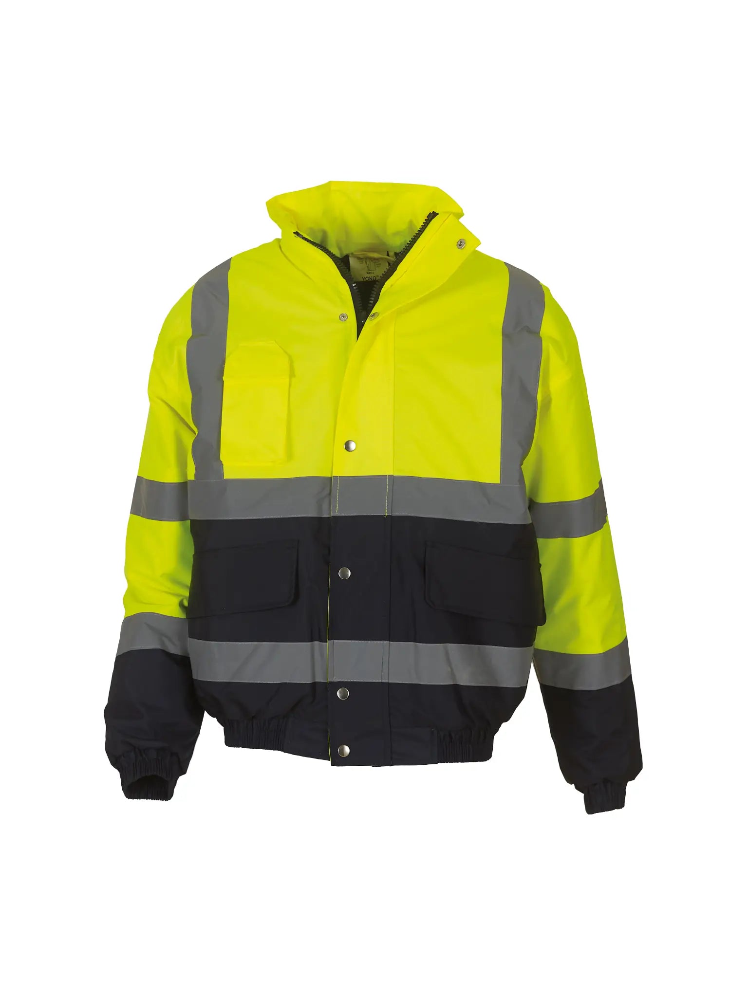all-groups Men's Hi Vis Two Tone Bomber Jacket