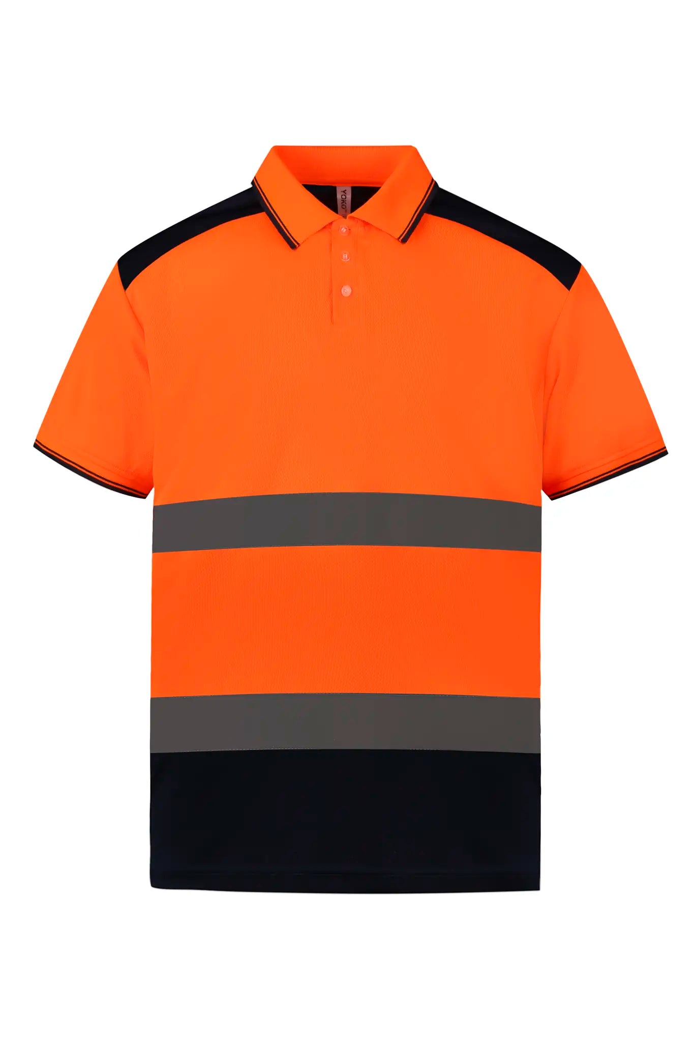 all-groups Men's Hi Vis Two Tone Polo
